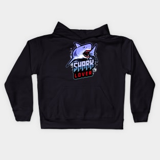 Shark Lover Kids Hoodie